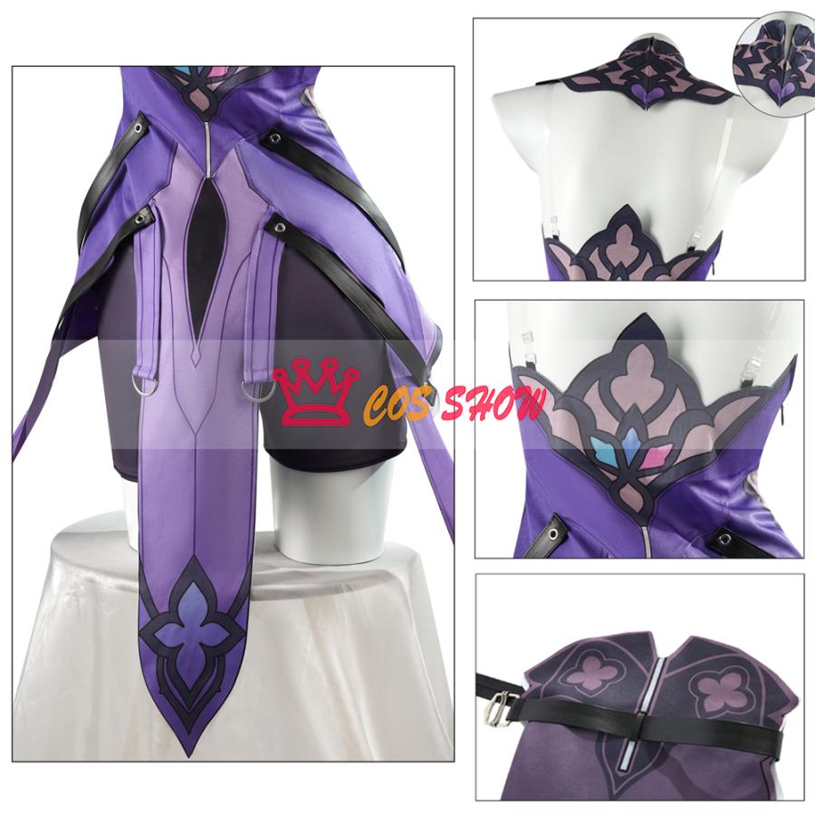 崩壊スターレイル ブラックスワン コスプレ衣装 cosplay 足カバー付き 仮装 ウィッグ靴追加可能 イベント ステージ服 舞台 ハロウィン クリスマスの画像