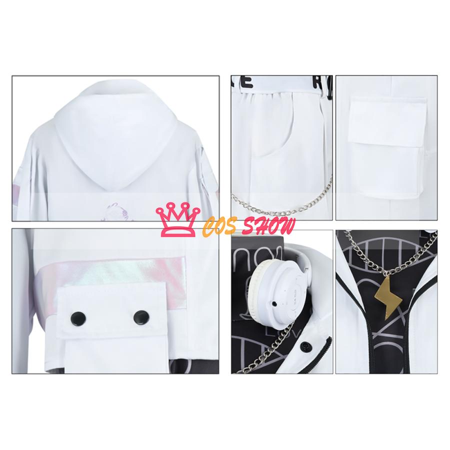 第五人格 Identity V ダックコラボ コラボ 囚人 ルカ・バルサー コスプレ衣装 ホワイト cosplay仮装 日常服 イベント クリスマス ハロウィン ステージ 文化祭の画像