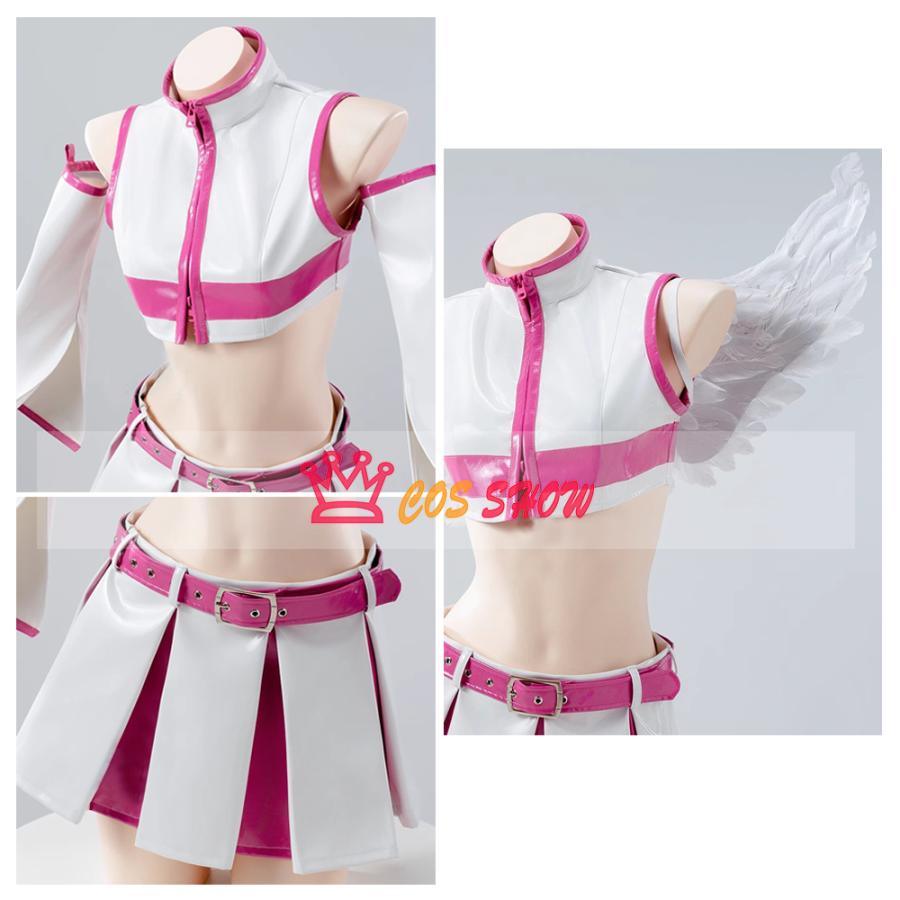 2.5次元の誘惑 リリエル コスプレ衣装 翼付き ウィッグ追加可能 天乃