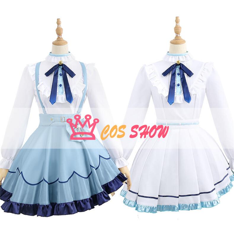 バーチャル VTuber 天宮こころ コスプレ衣装 帽子付き ウィッグ追加