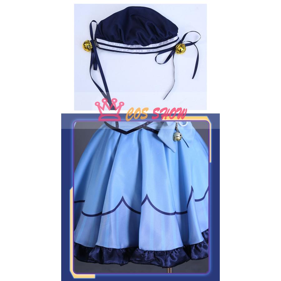 バーチャル VTuber 天宮こころ コスプレ衣装 帽子付き ウィッグ追加