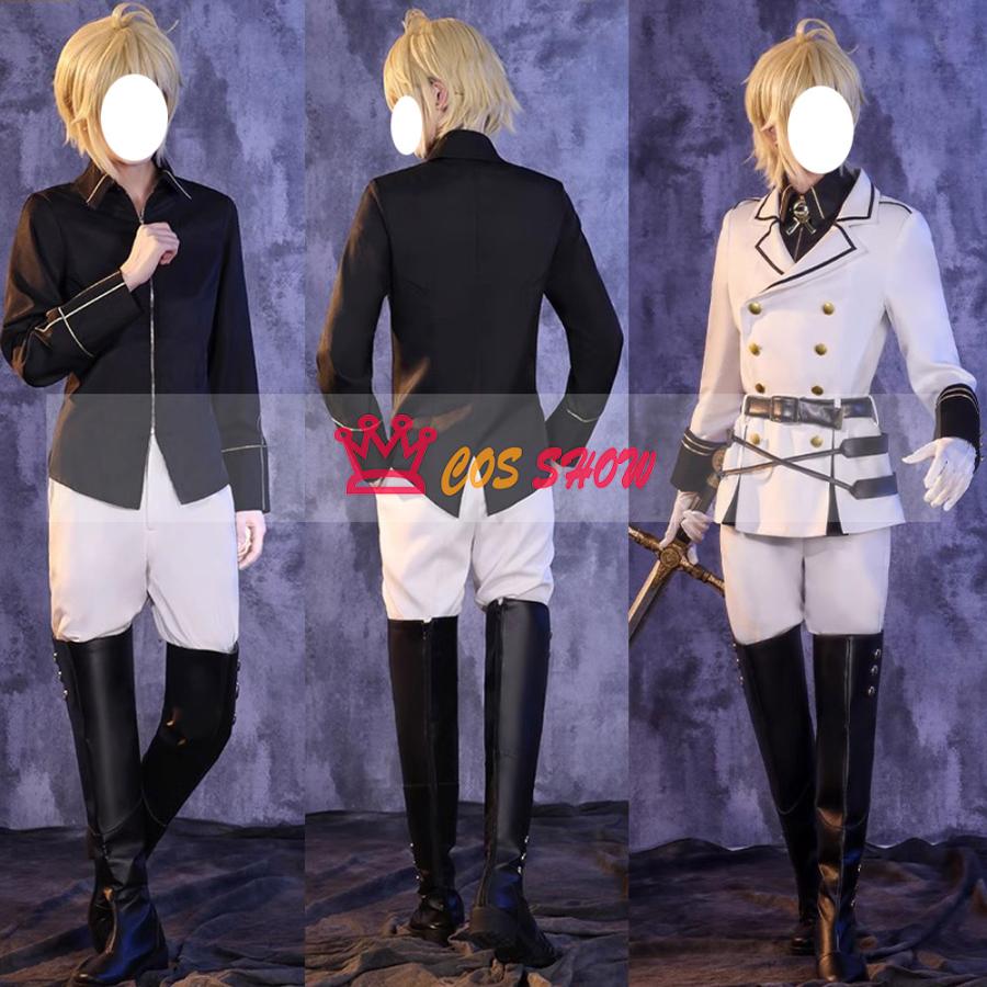 三分妄想 終わりのセラフ 百夜ミカエラ コスプレ衣装 cosplay ウィッグ