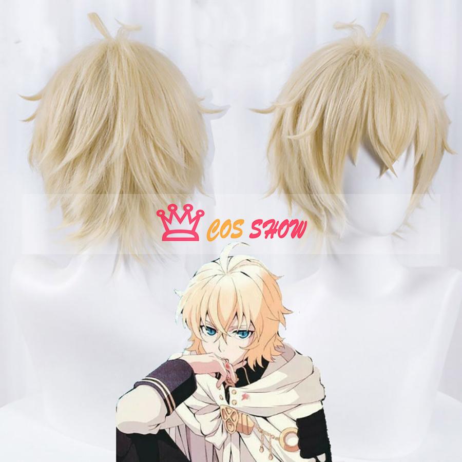 三分妄想 終わりのセラフ 百夜ミカエラ コスプレ衣装 cosplay ウィッグ