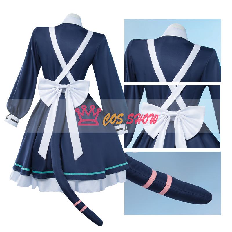 ブルーアーカイブ 才羽モモイ コスプレ衣装 メイド服 ウィッグ追加可能