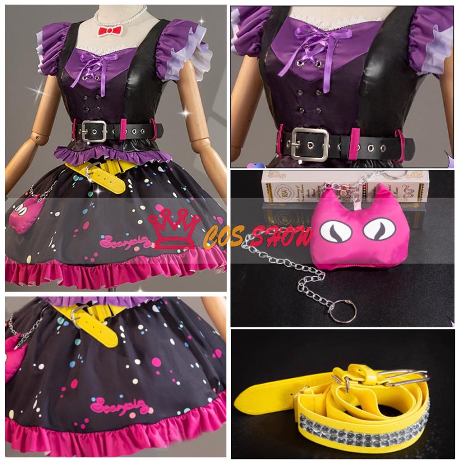 アイカツ 星宮いちご 悪魔ドレス コスプレ衣装 cosplay 仮装 髪飾り