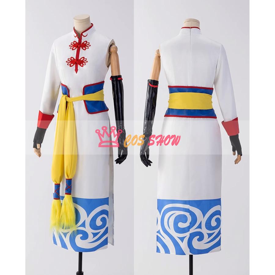 銀魂 神楽 コスプレ フルセット Amazon.co.jp: 銀魂 神楽 コスプレ衣装 制服 ウイッグ 古風 演出