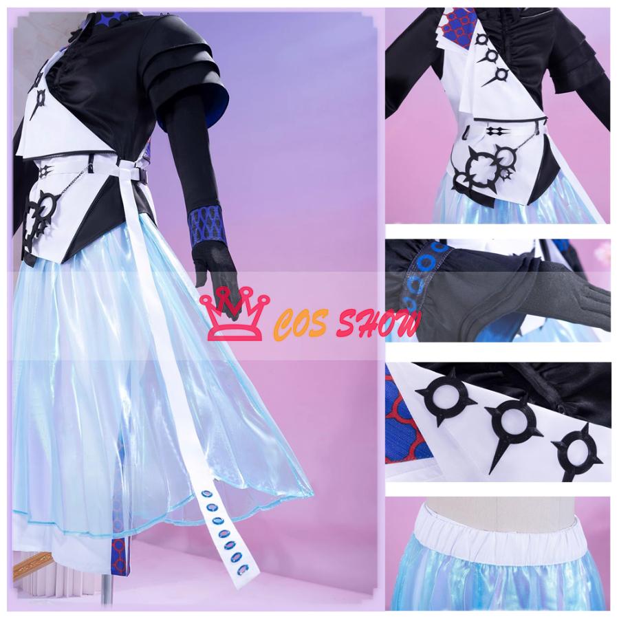 バーチャル VTuber 星導ショウ コスプレ衣装 ウィッグ靴追加可能