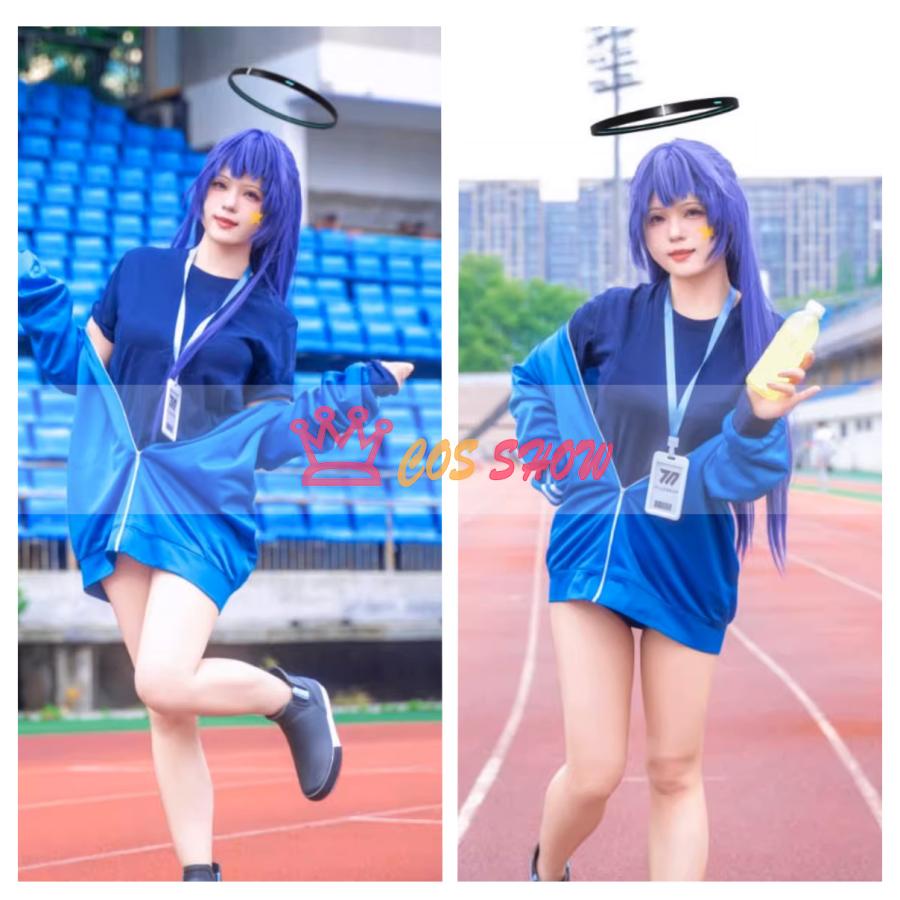 メ*ン様 ブルアカ 早瀬ユウカ 体操服 コスプレ衣装 ブルーアーカイブ ブルアカ 早瀬ユウカ コスプレ衣装 体操服 ウィッグ