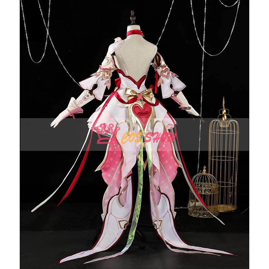 崩壊3rd エリシア ハーイ愛の妖精さん コスプレ衣装 cosplay ウィッグ靴追加可能 仮装 イベント クリスマス ハロウィン ステージ 文化祭 学園祭 撮影用_1