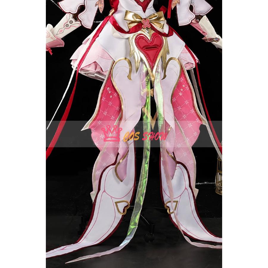 崩壊3rd エリシア ハーイ愛の妖精さん コスプレ衣装 cosplay ウィッグ靴追加可能 仮装 イベント クリスマス ハロウィン ステージ 文化祭 学園祭 撮影用_2