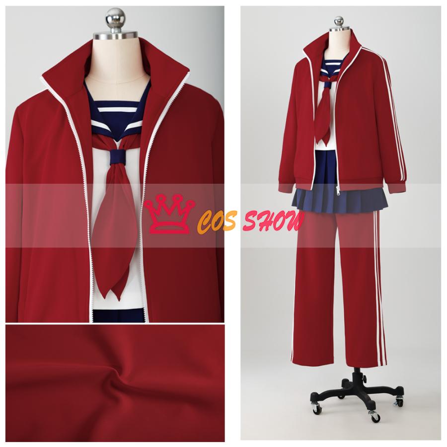 銀魂 3年Z組銀八先生 神楽 コスプレ衣装 セーラー服 ジャージ ウィッグ