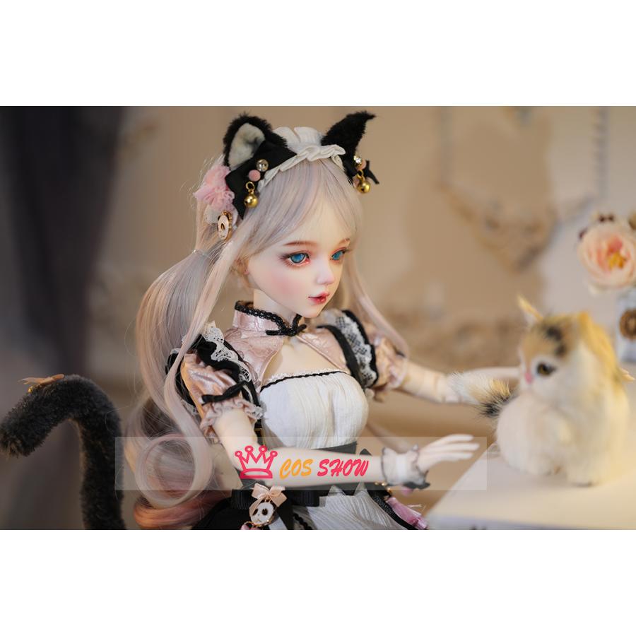 1/3 BJD 球体関節人形 ドール 可動ボディBJD人形60cm 猫ちゃん