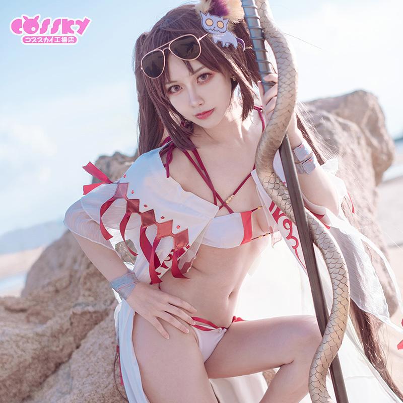 Fate Grand Order コスプレ 虞美人 コスプレ 水着 Fgo コスプレ Cossky 通販 Yahoo ショッピング