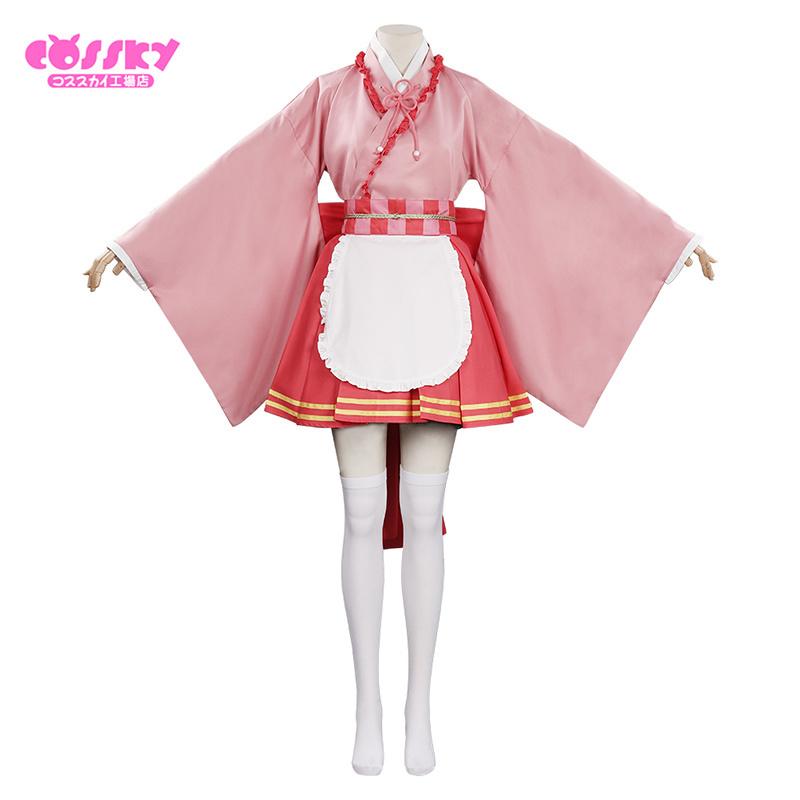 鬼滅 コスプレ つゆりかなを コスプレ 栗花落カナヲ コスプレ キャラクター メイド服 変装 変装 撮影 変装 祭り ハロウィン 仮装 Cosplay イベント Cossky 公式ショッピングサイト