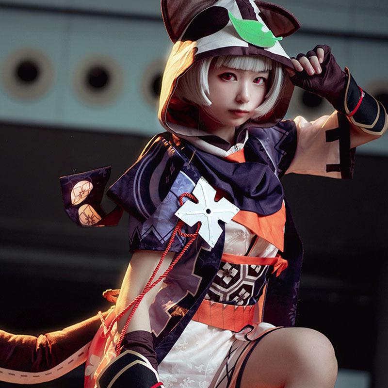 4年保証』 三分妄想 原神 コスプレ 早柚 サユ 衣装 ※ウィッグ 靴 追加