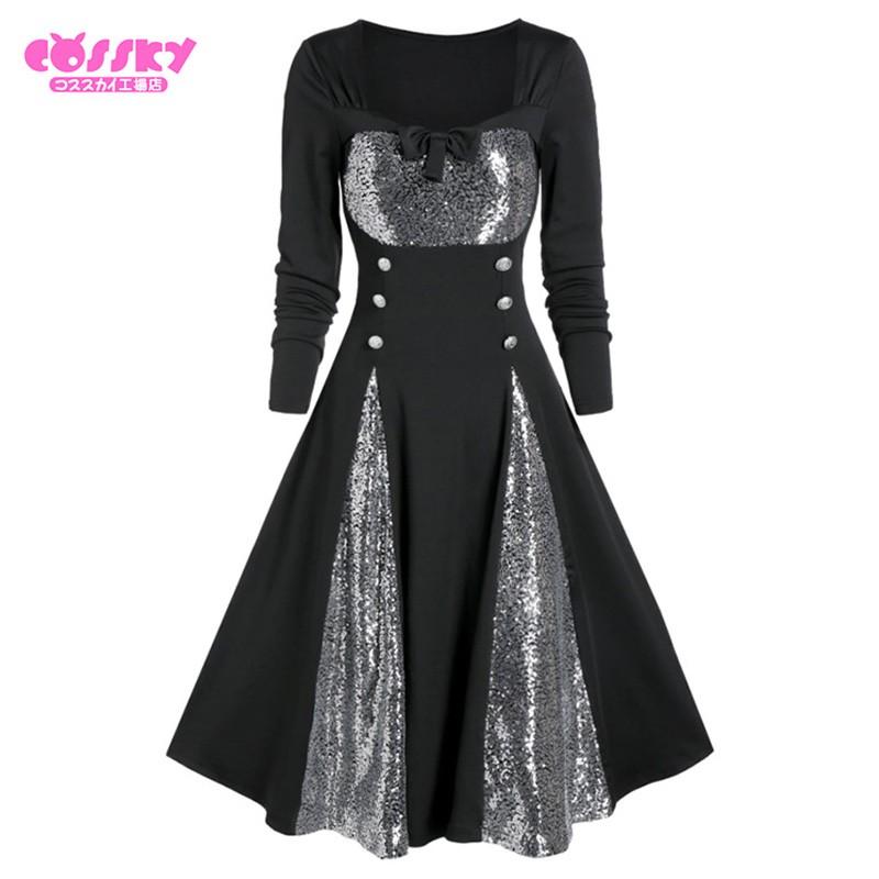 レディース ワンピース 中世貴族風 衣装 洋服 プリンセス お嬢様 イベント 披露宴 結婚式 花嫁 誕生日 プレゼント 2847 Cossky 通販 Yahoo ショッピング