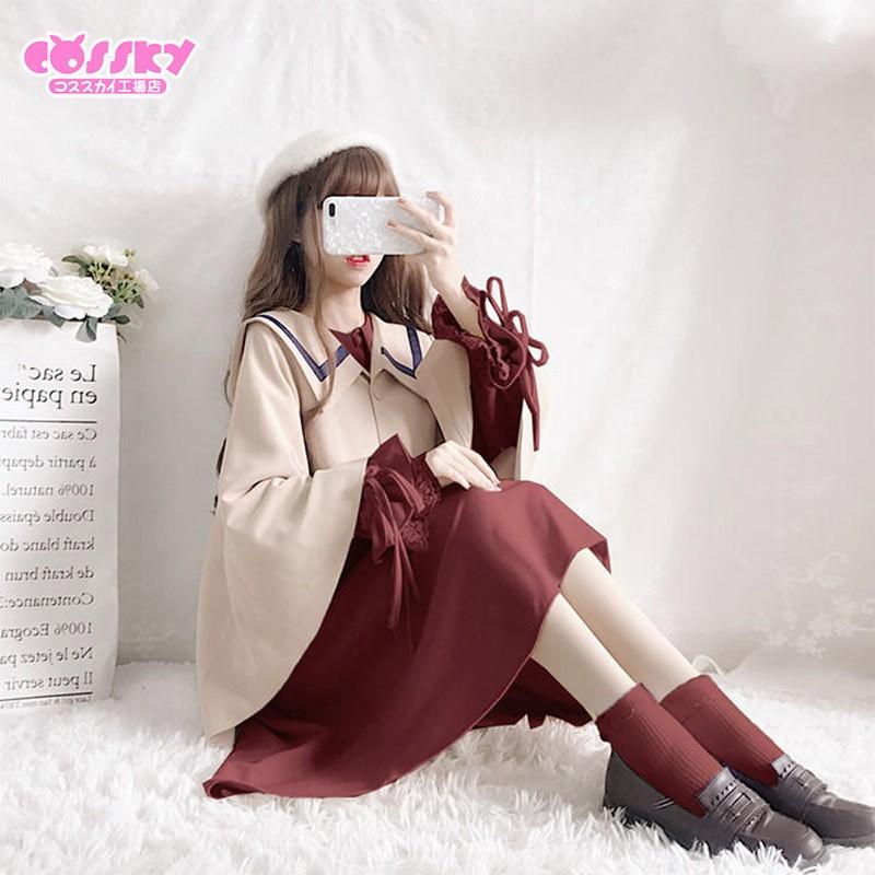 即納 レディース ワンピース 可愛い ロリータ Lolita ロリータ服 衣装 カワイイ 洋服 プリンセス お嬢様 イベント 披露宴 結婚式 花嫁 誕生日 プレゼント Cossky 通販 Yahoo ショッピング
