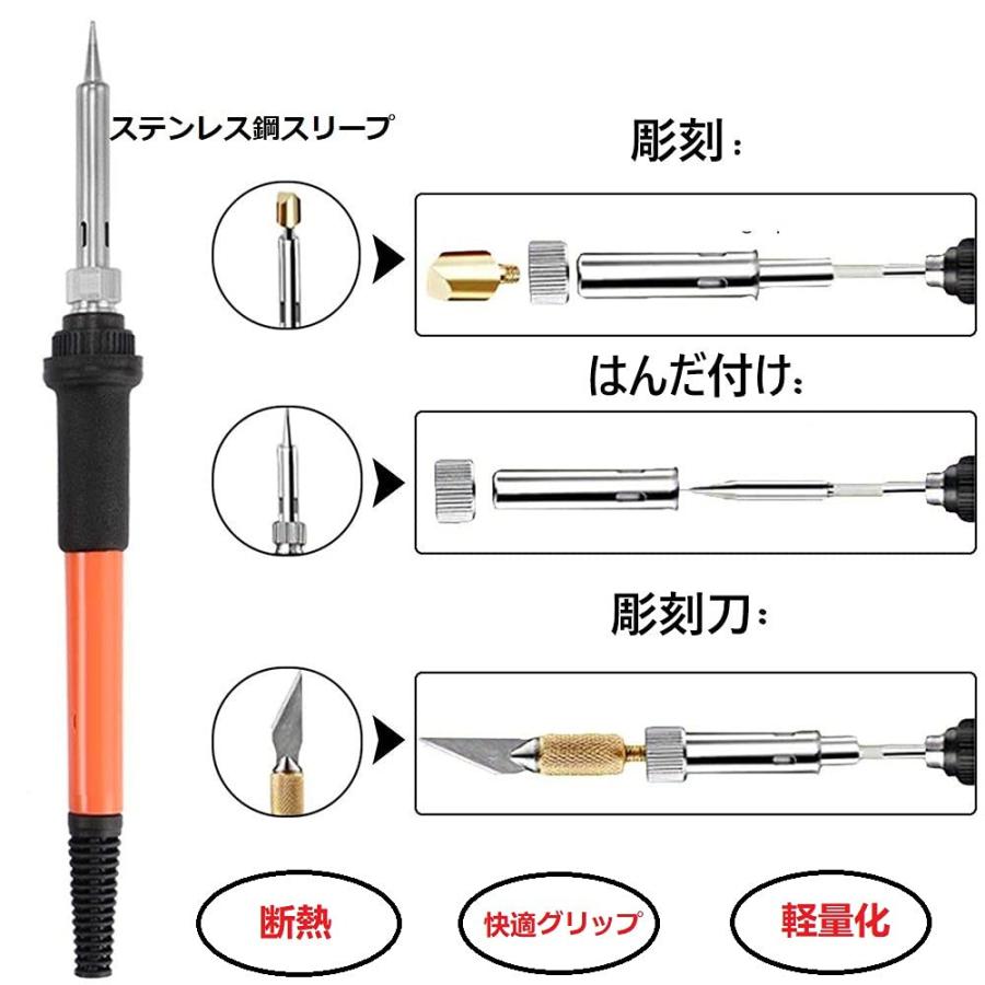 ウッドバーニング 71-in-1 焼き絵セット 木彫りキット はんだごてセット ハンダゴテ 電熱ペン 電子はんだごて ウッドバーニングはんだごて両用 :C13609:Cossky - 通販 - Yahoo!ショッピング ウッドバーニング 71-in-1 焼き絵セット 木彫りキット はんだごてセット ハンダゴテ 電熱ペン 電子はんだごて ウッドバーニングはんだごて両用 :C13609:Cossky - 通販 - Yahoo!ショッピング