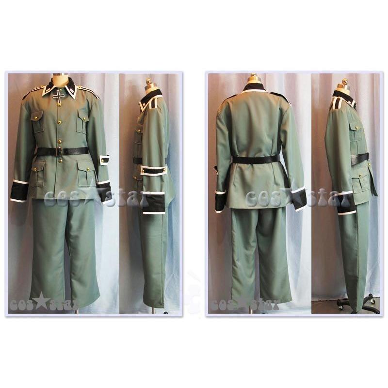 コススター ヘタリア ドイツ 軍服風　コスプレ衣装 【男女XS〜XXXLサイズ 完全オーダメイドも対応可能】