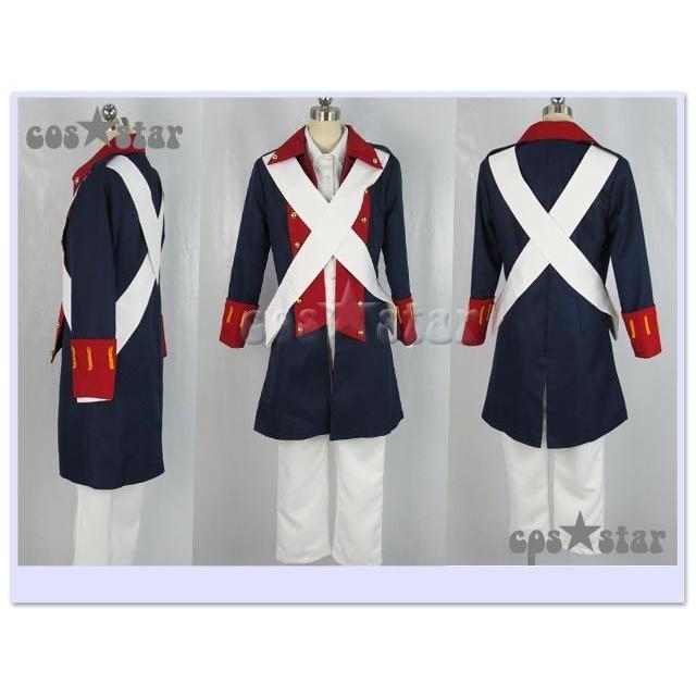 コススター Axis Powers ヘタリア アメリカ 独立戦争風 コスプレ コススター Axis Powers ヘタリア アメリカ 独立戦争風 コスプレ