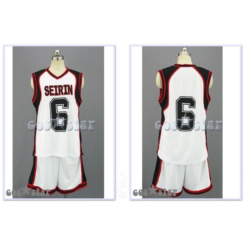 黒子のバスケ 誠凛　ユニホーム 背番号6　小金井慎二風　コスプレ コスプレ衣装 コスチューム衣装 新品