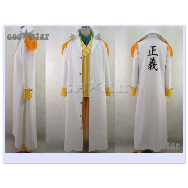 コススター 海軍三大将 ワンピース コスプレ衣装 Piece コスプレ衣装 One コスプレ衣装 フルセット 完全オーダメイドも対応可能 海軍三大将 黄猿風 男女xs Xxxlサイズ Ryu 402 コススター