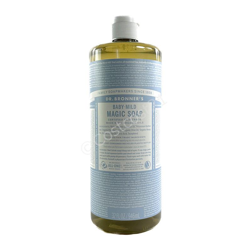 ドクターブロナー マジックソープ 全身洗浄料 (ベビーマイルド) 946ml Magic Soap Baby Mild 52712b