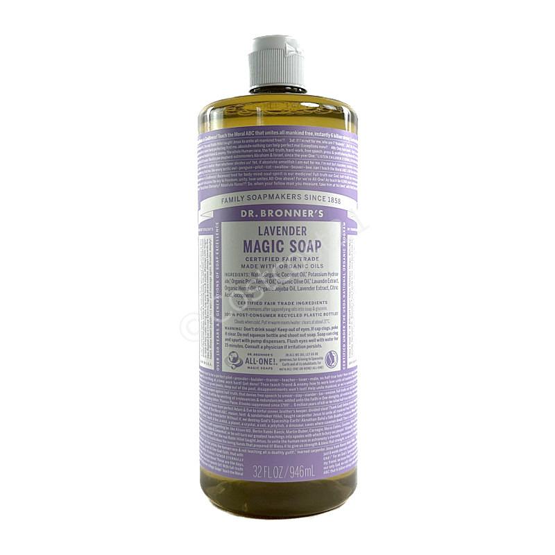 ドクターブロナー マジックソープ 全身洗浄料 (ラベンダー) 946ml Magic Soap Lavender 52712l