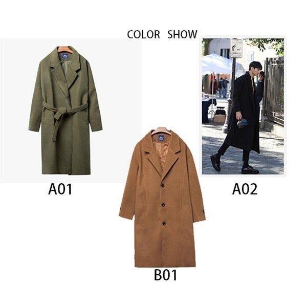人気定番 チェスターコート メンズ オシャレ 大きいサイズ カジュアル スリム トップス 暖か ビジネス 冬 秋 厚手 男の子 長袖 ロング アウター Pコート チェスターコート カラー B01 Vesismin Com