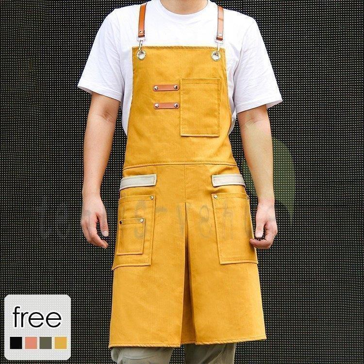 エプロン ワークエプロン ガーデニングウェア ガーデニングエプロン 大きいサイズ おしゃれ 作業服 カフェエプロン 作業服 作業着 ワークエプロン メンズ 農作業 レディース Ait17 P Costominiストア オシャレ 無地