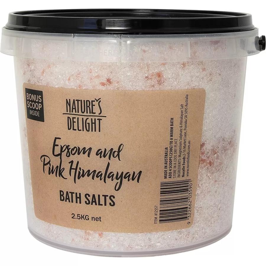 エプソム&ピンクヒマラヤンバスソルト 2.5kg 大容量 入浴剤 12557COST TRADER MART 通販 Yahoo