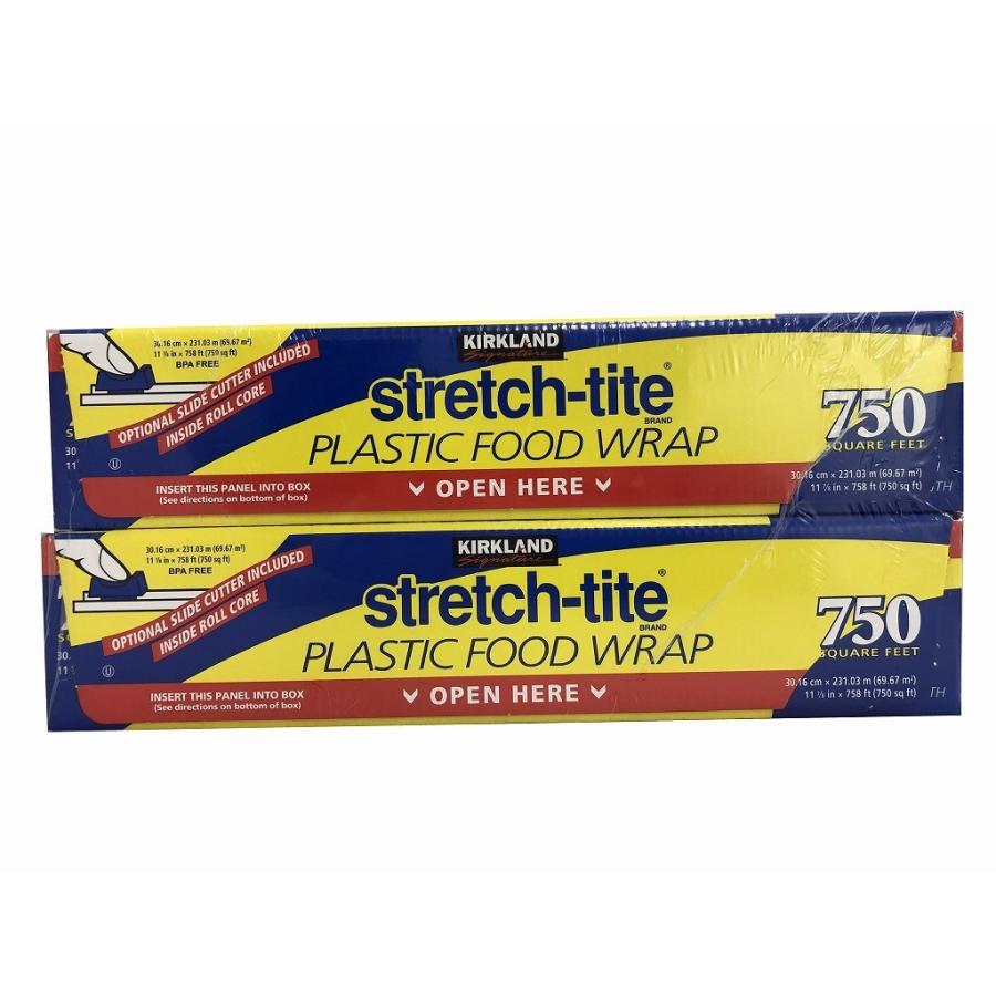 KS ストレッチタイト フードラップ 231m【2本セット】PLASTIC FOOD WRAP KIRKLAND カークランドシグネチャー