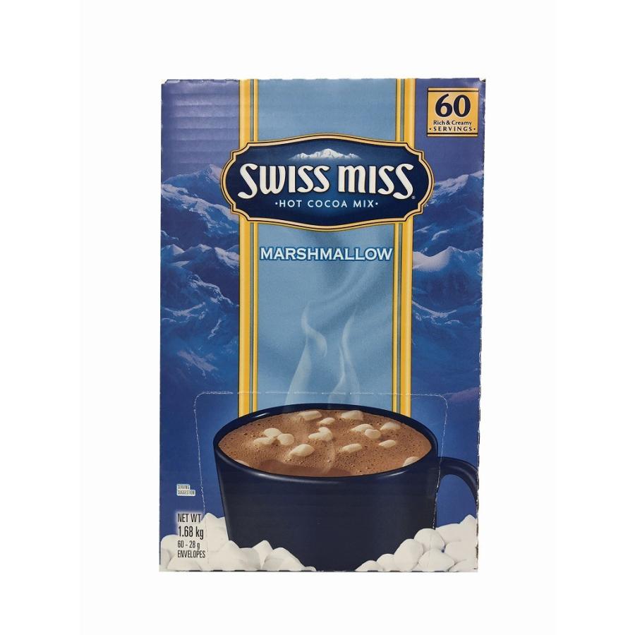 SWISS MISS スイスミス 購買 マシュマロ 28g×60袋 ココアミックス 送料無料/新品 1680g