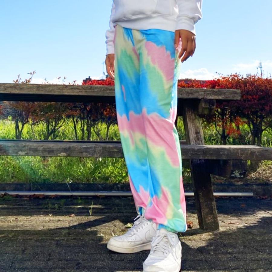 トラックパンツ ダンス 衣装 ストレッチ ロング タイダイ 柄 S M L Xl 送料無料 3693 1 Costume New York 通販 Yahoo ショッピング