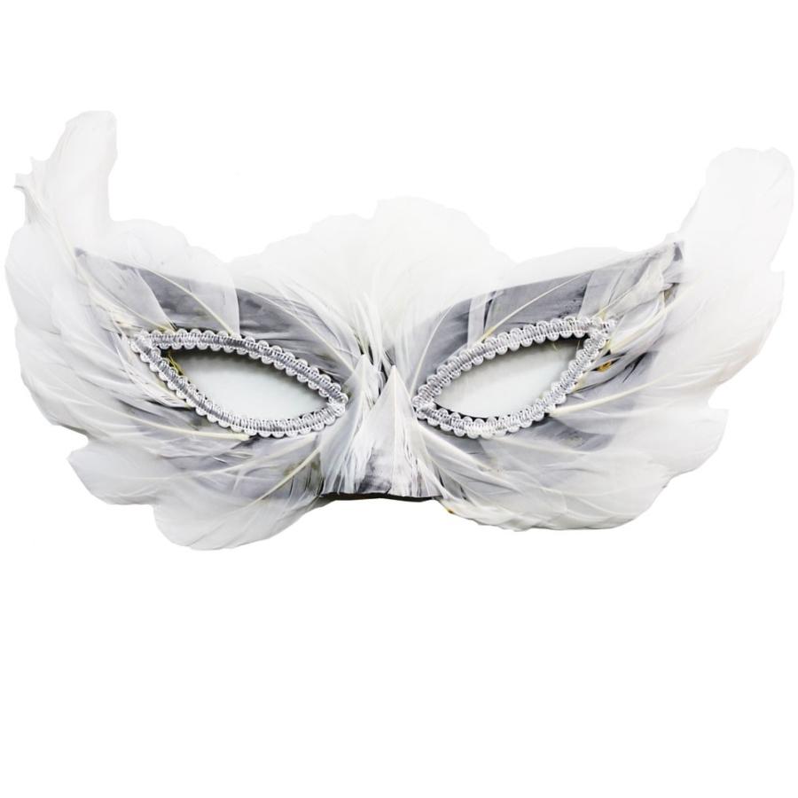 訳あり 仮面 羽根付き 羽 マスク Emaniel ホワイト 送料無料 To 01 Wt Costume New York 通販 Yahoo ショッピング