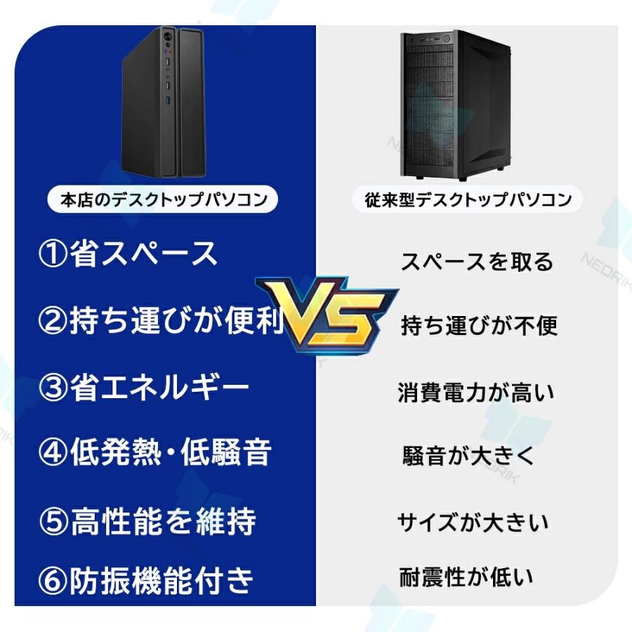 【高性能】Win11/Core-i5/SSD256/ソフト多数/HDMI/特典付 デスクトップパソコン 新品 パソコン Windows11 Office付き 高性能