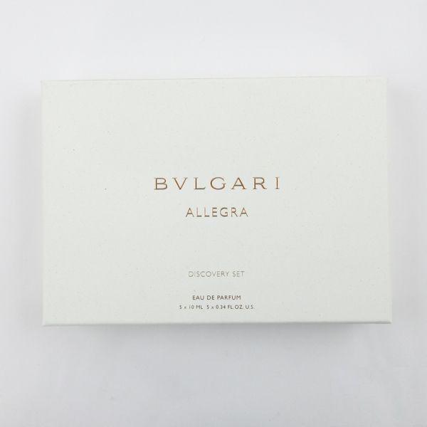 未使用 BVLGARI ALLEGRA ディスカバリーセット 10ml x 5本 Allegra Discovery Kit Eau De Perfume - Perfume Set | Godwell