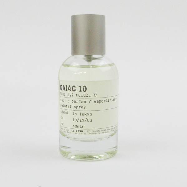 ル ラボ ガイアック 10 オードパルファン 50ml EDP 残量多 G893