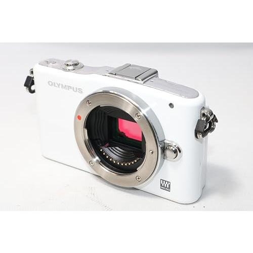 OLYMPUS ミラーレス一眼 PEN mini E-PM1 ボディ ホワイト E-PM1 BODY