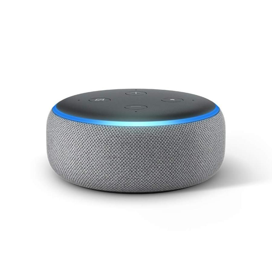 ☆新品☆Amazon Echo 第3世代 スマートスピーカー チャコール Echo Dot 第3世代 - スマートスピーカー with Alex （チャコール