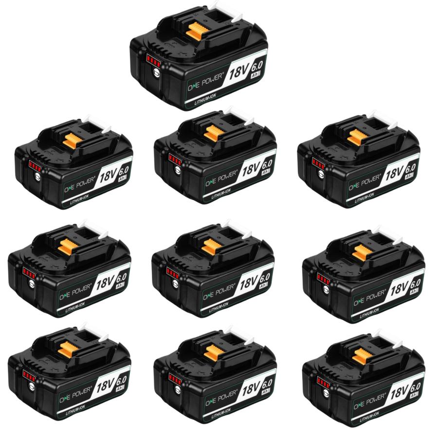 最新モデル マキタ 18V バッテリー 6.0Ah マキタバッテリー BL1860B 