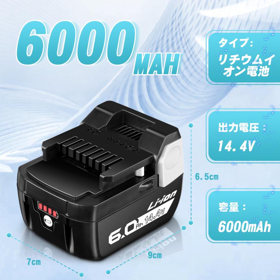 ハイコーキ 日立 バッテリー 14.4V 日立工機 BSL1460B 互換 ハイコーキ 日立 バッテリー 14.4V 日立工機 BSL1460B 互換