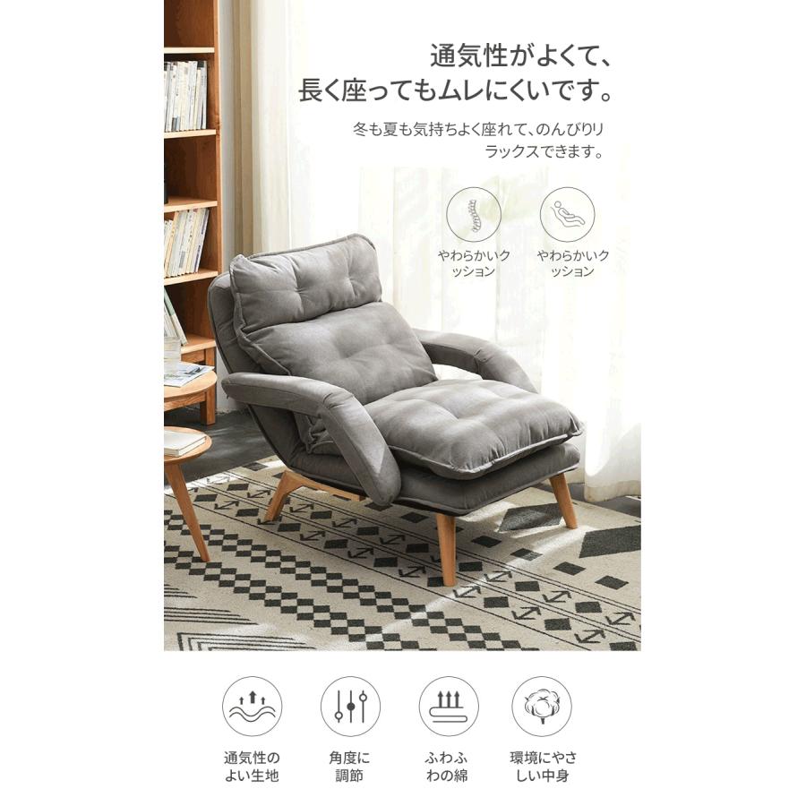 ソファーベッド ソファ 1人掛け ハイバック ソファベッド NADLE ソファ ソファー ソファベッド 一人掛け 一人掛けソファ