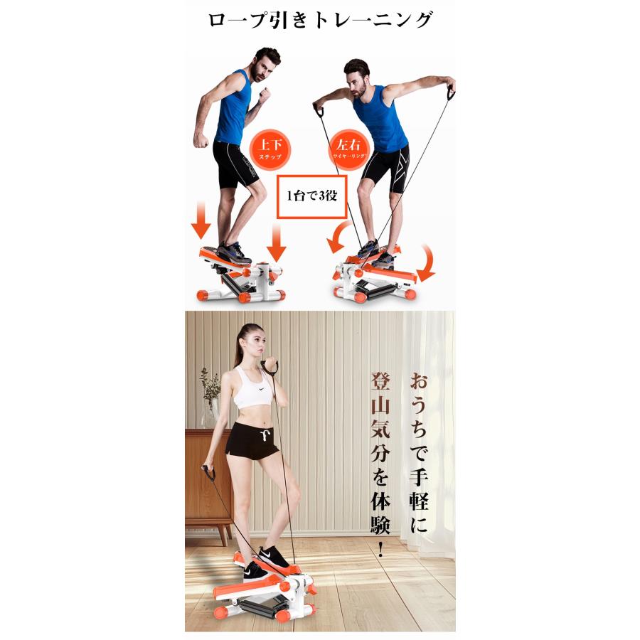 オークローンマーケティング 健康ステッパー ハンドル付き ND-1B＆NH-1B 健康器具 エクササイズ ダイエット 運動 筋トレ Amazon.co.jp: [MRG] 健康ステッパー 高齢者 ハンドル付き ハンドル