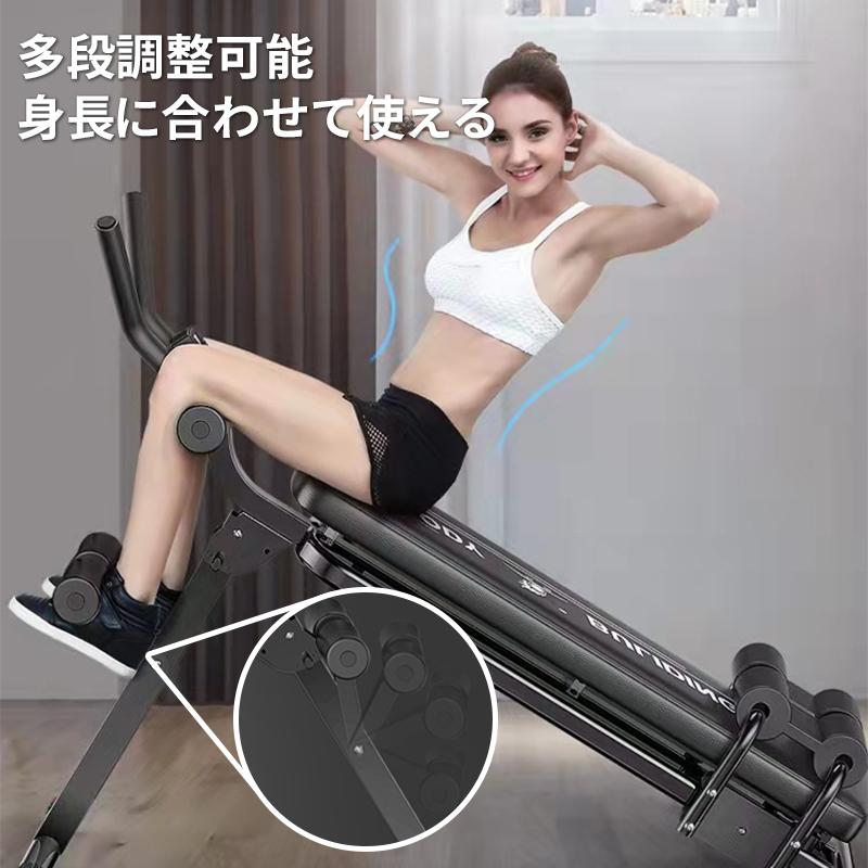 腹筋トレーニングマシーン兼トレーニングベンチ シルバー 筋トレ