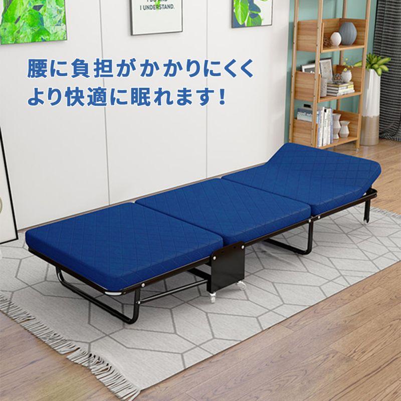 ❣️訳あり特価❣️ 簡易ベッド 折りたたみベッド 通気性 防水 軽量 ブラック 折りたたみベッド 簡易ベッド 折り畳み 軽量 枕付き 室内 サマー