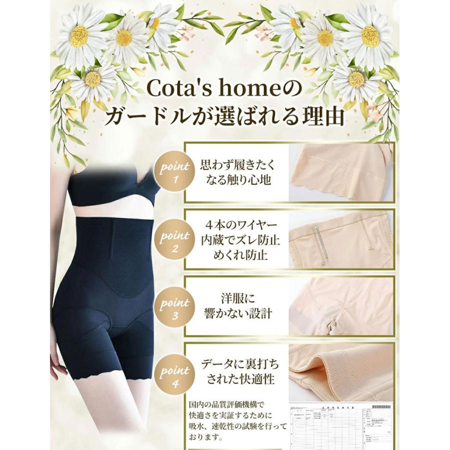 ガードル ショーツ お腹引き締め ハイウエスト 補整下着 骨盤ガードル ハイウエストガードル 着圧 加圧 骨盤ケア ３０代 ４０代 |  | 08