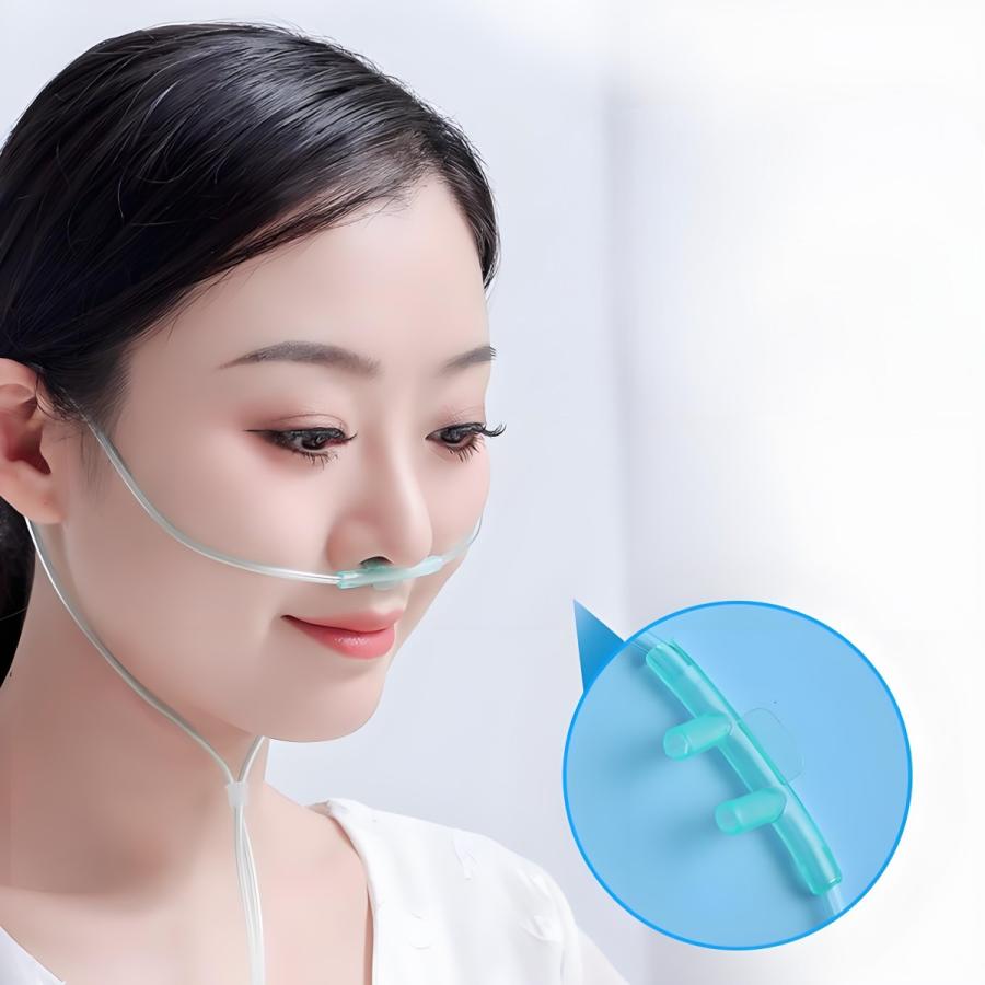 酸素カニューラ (100本) 水素カニューラ 酸素濃縮器用カニューレ 吸引