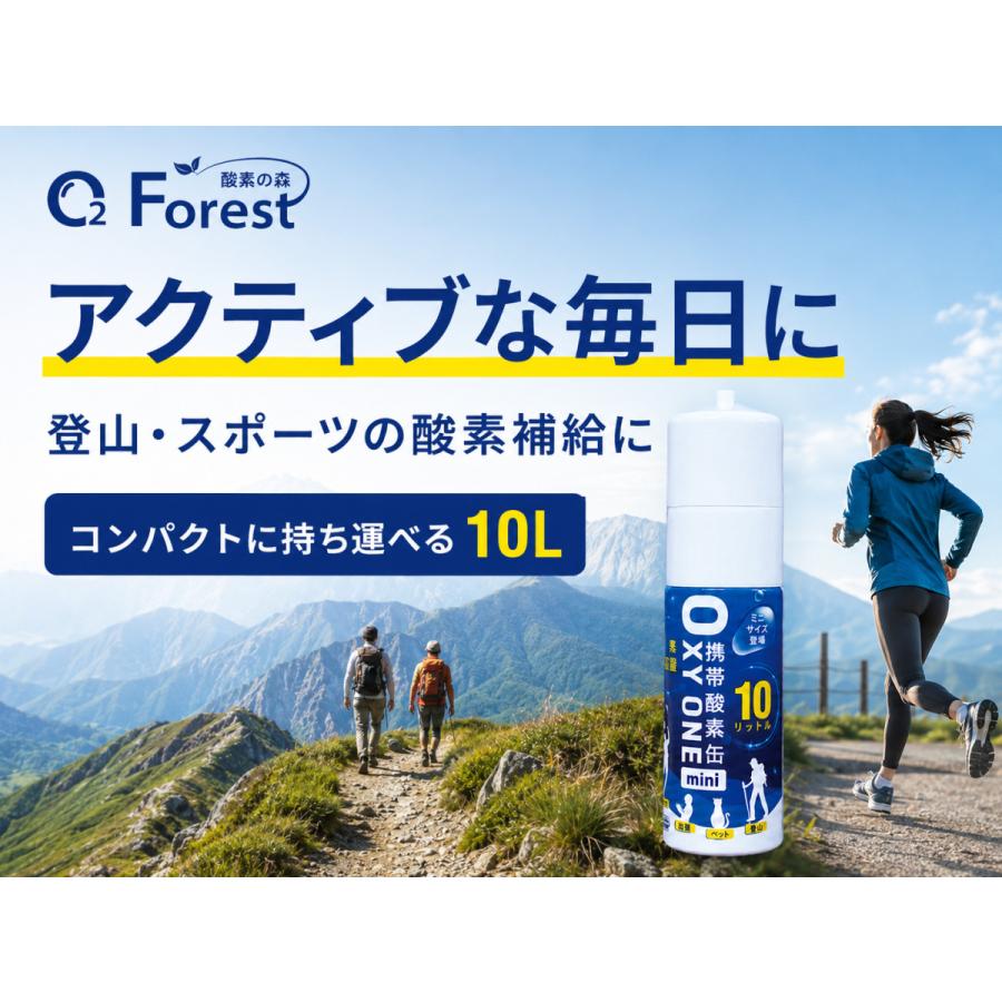 酸素缶 携帯酸素 携帯酸素缶 [OXY ONE mini] 3本セット 携帯酸素ボンベ
