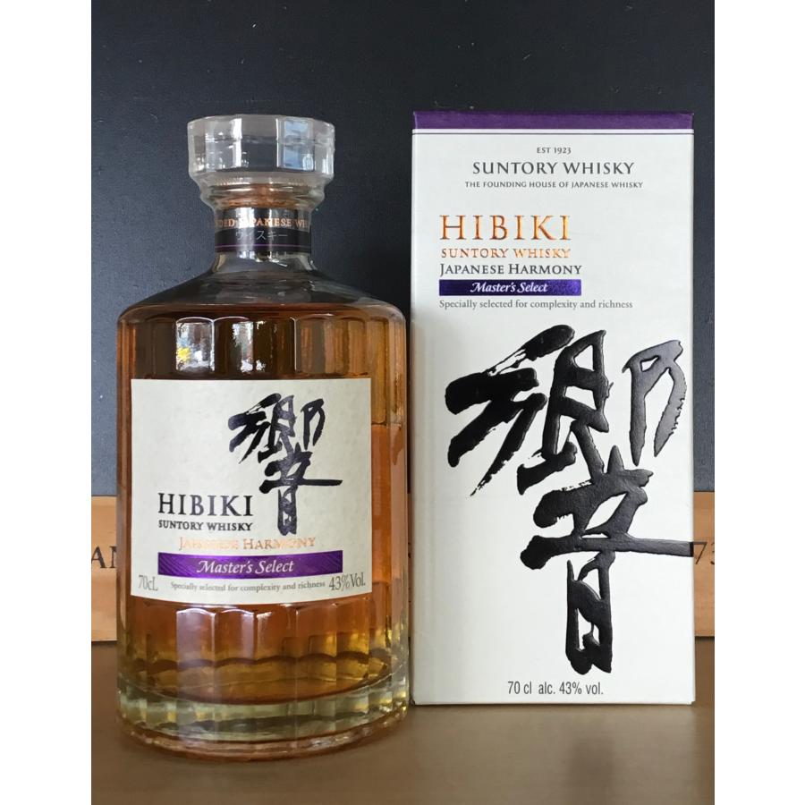 響 ジャパニーズハーモニー マスターズセレクト 43度 700ml 専用箱付き